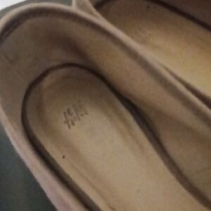 H&M Beige Slip-On Shoes